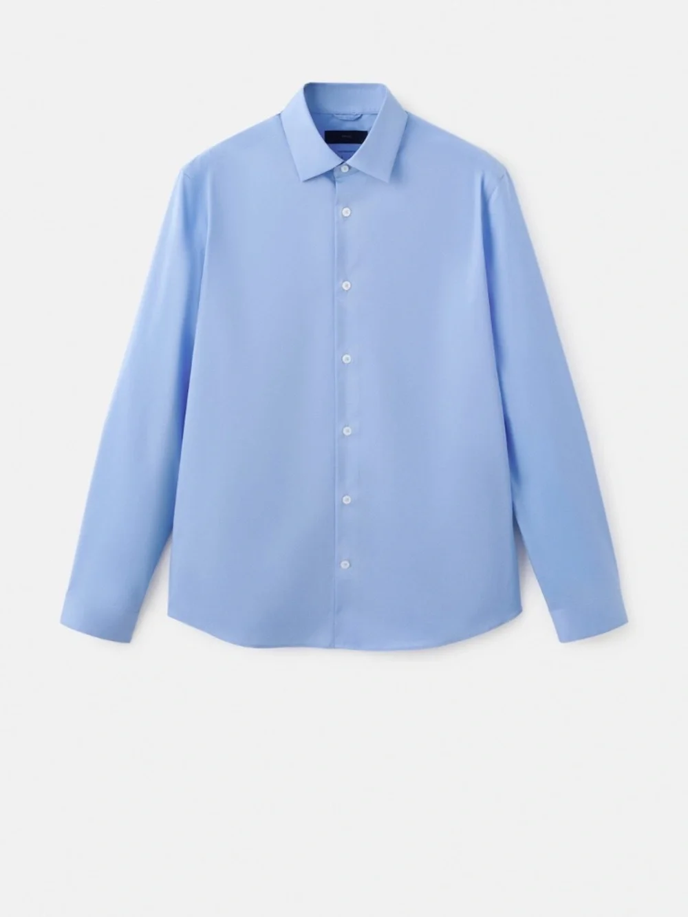 Comfort stretch non-iron cotton shirt